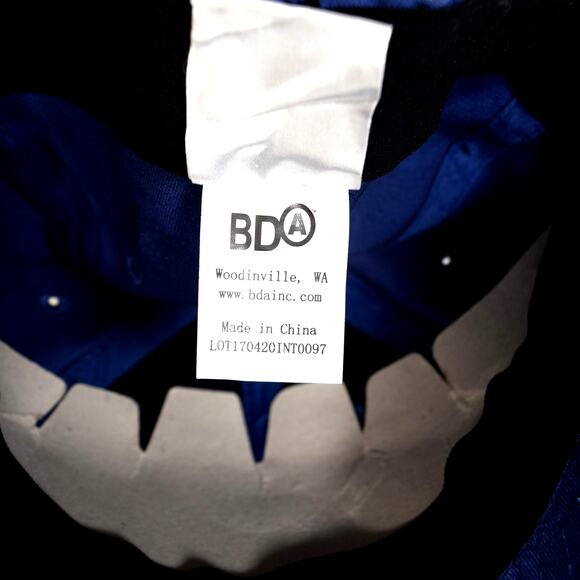 BDA Blue Ballcap Kenworth Spellout White Letters Embroidery Never Worn One Size - Picture 9 of 9